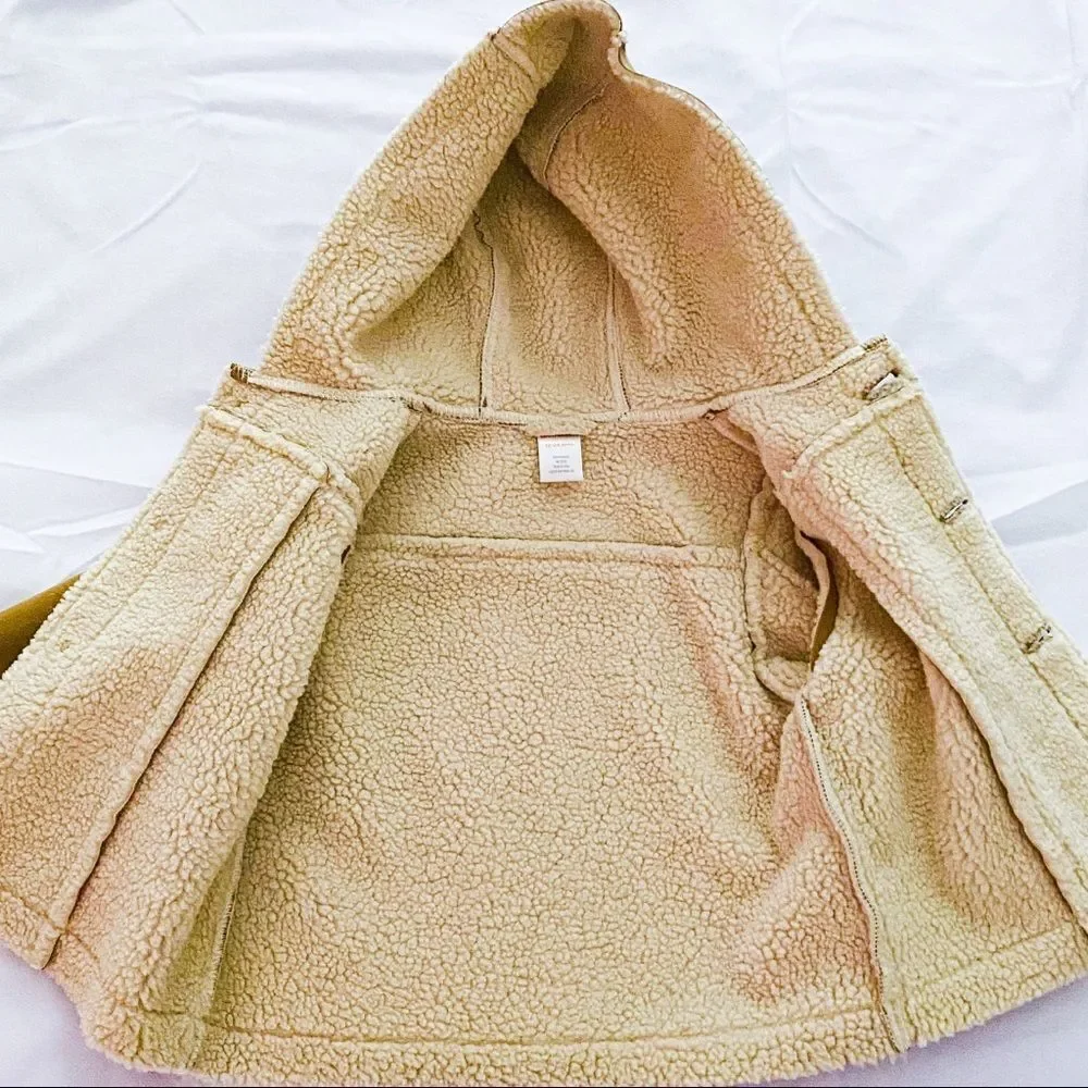 GYMBOREE | Mustard | FAUX SUEDE COAT